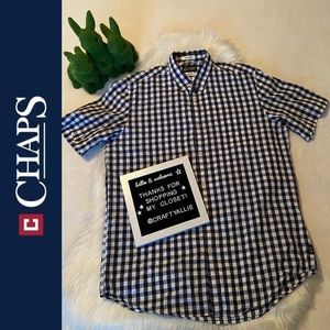 CHAPS Casual Button Down Shirt || Men’s Small